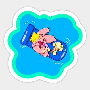 Blue Lilo Sticker